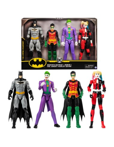 BATMAN SET 4 PERSONAGGI CM.30 6056955