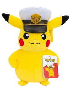 POKEMON PELUCHE CAPITAN PIKACHU  PK112700