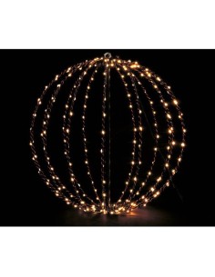 PALLA METALLICA 60CM - 640 LED 22744