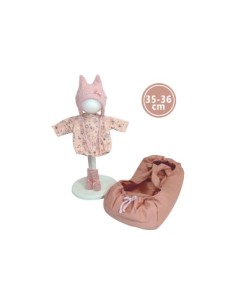 ABITO TUTINA ROSA E BORSA TRASPORTO 35CM LLOV963572