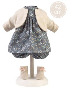 ABITO GRIGIO CON GILET 42CM LLOV94202A