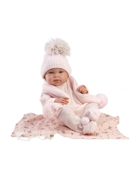 BAMBOLA BEBE CON COPERTINA 43 CM 84338