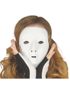 MEZZA MASCHERA BIANCA 1133