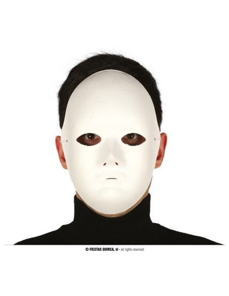 MASCHERA BIANCA CARTAPESTA 2895