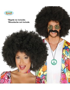 PARRUCCA AFRO NERA EXTRA 4006