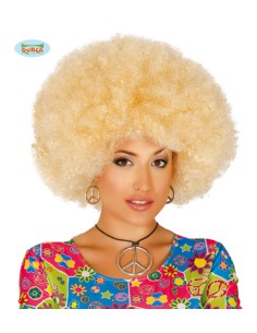 PARRUCCA AFRO BIONDA EXTRA 4007