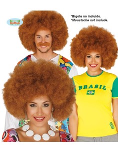 PARRUCCA AFRO CASTANA EXTRA 4008