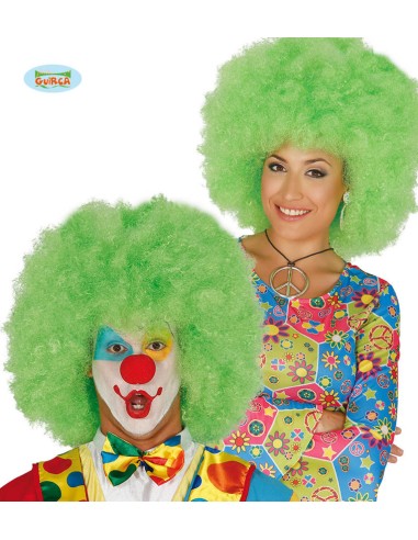 PARRUCCA AFRO VERDE EXTRA 4011