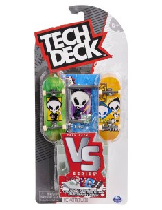TECH DECK PACK VERSUS 2 FINGER SKATE ASSORTITO  6061574