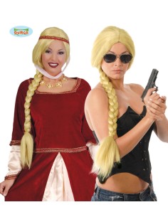 PARRUCCA INTRECCIATA BIONDA 4226