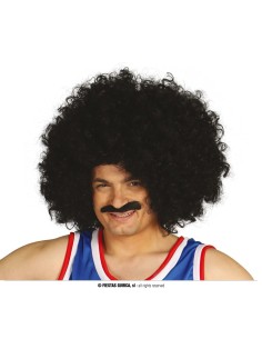 PARRUCCA RICCIA NERA 4630