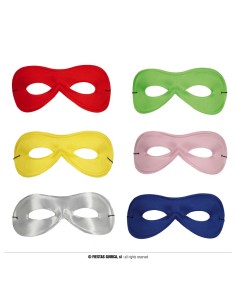 MASCHERA PIERROT SETA COLORI ASS. 12406