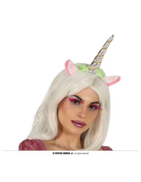 DIADEMA UNICORNO ARGENTO 13047
