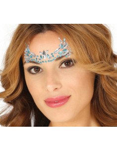 GIOIELLI ADESIVI DA VISO BLU 15819