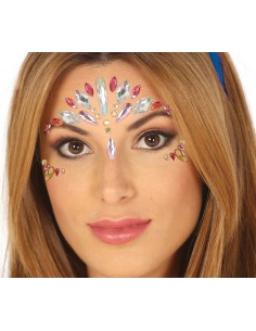 GIOIELLI ADESIVI DA VISO CON STELLE 15821