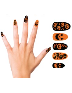 12 UNGHIE DA ZUCCA CON COLLA 15906