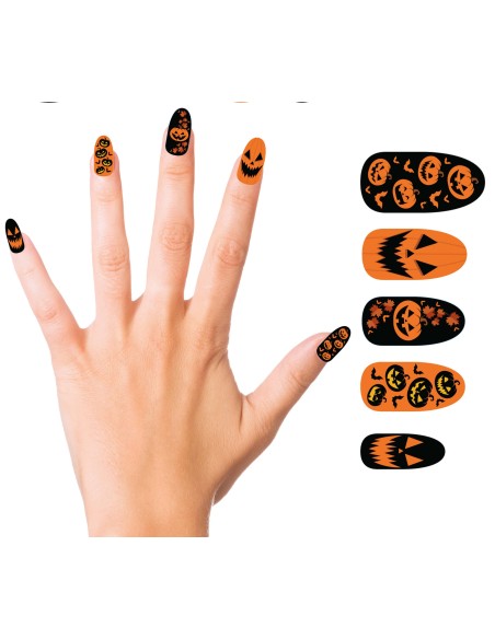 12 UNGHIE DA ZUCCA CON COLLA 15906