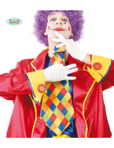 CRAVATTA CLOWN SCACCHI 16010
