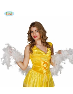 BOA CON PIUME BIANCO 180CM 16343