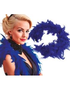 BOA CON PIUME BLU (40 GRAMMI) 16347