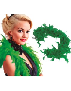 BOA CON PIUME VERDI (40 GRAMMI) 16348