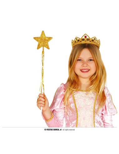 BACCHETTA FATA ORO 53 CM 16382