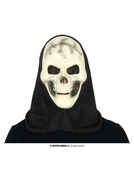 MASCHERA TESCHIO CON CAPPUCCIO PVC 20000