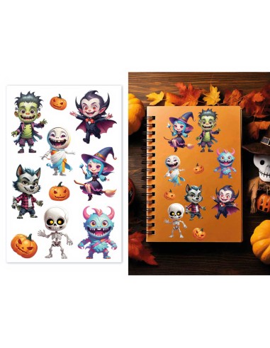 ADESIVI ASSORTITI HALLOWEEN 29418