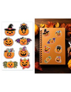 ADESIVI ASSORTITI HALLOWEEN OLOGRAFICI 29420