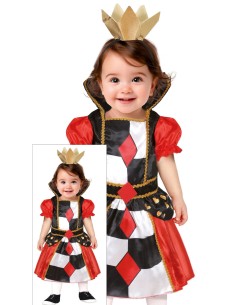 COSTUME QUEEN OF HEARTS, NEONATO, 12  18 MESI 76164