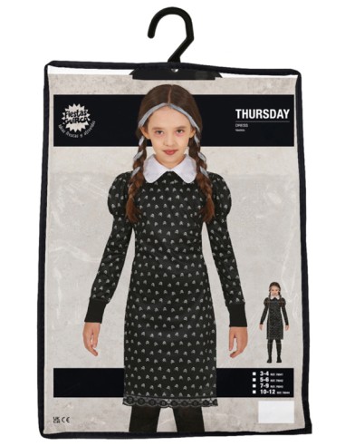 COSTUME GOTHIC GIRL, INFANTILE, 7  9...