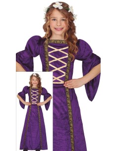 COSTUME PURPLE LADY, INFANTILE, 5  6 ANNI 78415