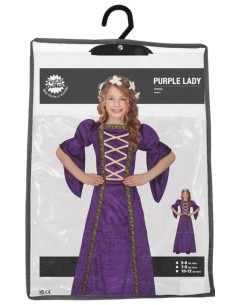 COSTUME PURPLE LADY, INFANTILE, 10  12 ANNI 78417