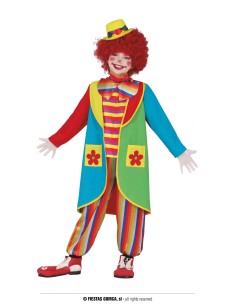 COSTUME FLOWY THE CLOWN 3-4 ANNI  81046