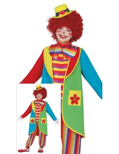 COSTUME FLOWY THE CLOWN, INFANTILE, 5  6 ANNI 81047