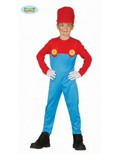 COSTUME MACCHINISTA TRENO 10-12 ANNI 81876