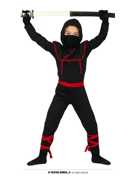 COSTUME NINJA NERO 7-9 81887