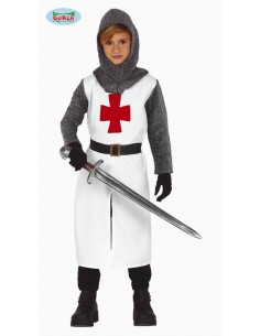 COSTUME CAVALIERE MEDIEVALE  7-9 ANNI 83594