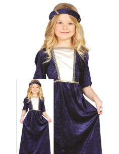 COSTUME DAMA MEDIEVALE, BAMBINO, 10 - 12 ANNI 83768