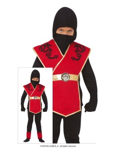 COSTUME NINJA, BAMBINO, 3 - 4 ANNI 83781