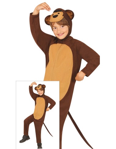 COSTUME SCIMMIA, BAMBINO, 3 - 4 ANNI...