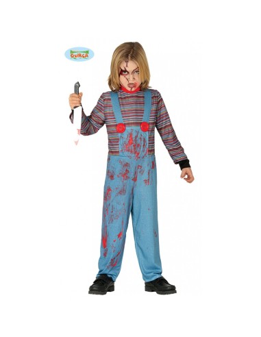 COSTUME BAMBOLA ASSASSINA BAMBINO...