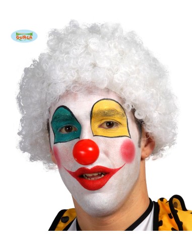 PARRUCCA RICCIA BIANCA 90206