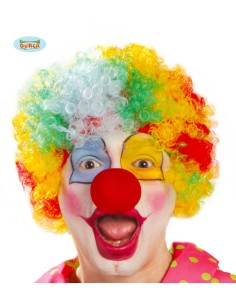 PARRUCCA RICCIA MULTICOLOR 90207