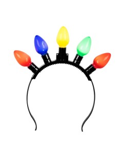 CERCHIETTO LUCI LAMPDINE MULTICOLOR 24539