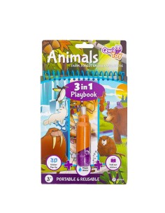 LIBRO GIOCO 3 IN 1 - ANIMALI 35157