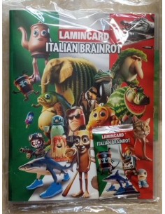 ITALIAN BRAINROT LAMINCARD RACCOGLITORE + BUSTINA 0597