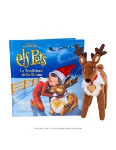 ELF PETS - LA TRADIZIONE DELLA RENNA LIBRO + PELUCHE 493