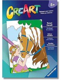 CREART ALBUM DA COLORARE 5+ - TENERI CAVALLI 13096001