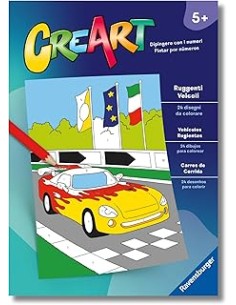 CREART ALBUM DA COLORARE 5+ - RUGGENTI VEICOLI 13096004